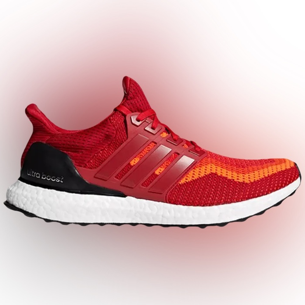Men Adidas Ultra Boost 1.0 Solar Red – Size 9.5